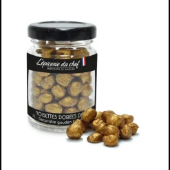 EPICERIE DU CHEF Fruits Secs|Décoration Comestible|Noisettes Dorées Décoratives 50 g L'