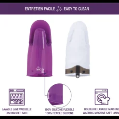 MASTRAD Gant De Cuisine|Orka Plus Vert Gant Silicone et textile