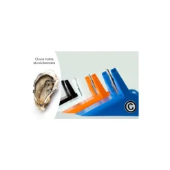 EKEN Couteau À Poisson|Ouvre Huitres Clé de Neptune Gris