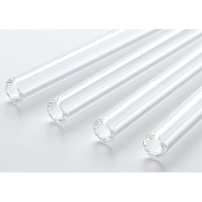 CUISINEADDICT Accessoires Bar|Paille Réutilisable en Verre 23cm droite x6 HALM