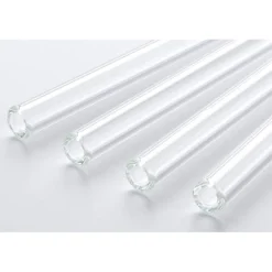 CUISINEADDICT Accessoires Bar|Paille Réutilisable en Verre 23cm droite x4 HALM
