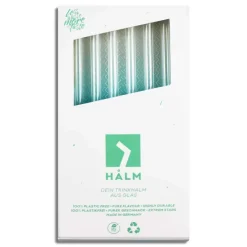 CUISINEADDICT Accessoires Bar|Paille Réutilisable en Verre 23cm droite x4 HALM