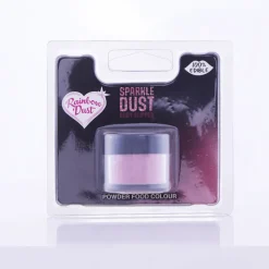 RAINBOW DUST Colorants Alimentaires|Décoration Comestible|Paillettes Alimentaires Colorées Rose Ruby 3 g