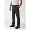 ROBUR Pantalon De Cuisine|Pantalon de Cuisine Mixte Rayé Noir/Blanc TIMEO T.46