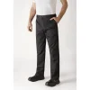 ROBUR Pantalon De Cuisine|Pantalon de Cuisine Mixte Noir TIMEO T.48