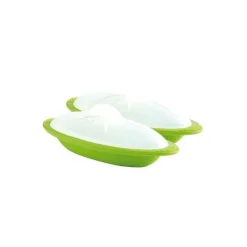 MASTRAD Papillotes En Silicone|Papillote en Silicone Minute Individuelle - Lot de 2 Vertes