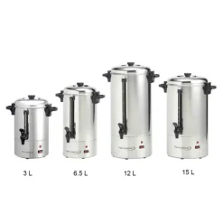 CUISINEADDICT Buffet Self Service|Cafetière|Percolateur 12 Litres en Acier Inoxydable