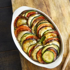 EMILE HENRY Plat De Cuisson|Petit Plat à Four Ovale en Céramique 27,5 x 17,5 cm Argile