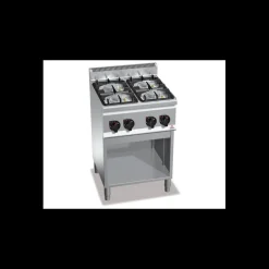 BERTOS Chaud|Piano de Cuisson 4 Brûleurs Eco Power 600 x 900 x 600 mm Berto's