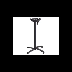 GROSFILLEX Mobilier Terrasse Restaurant|Mobilier Restaurant|Pied de Mange-Debout en Aluminium Noir X-One