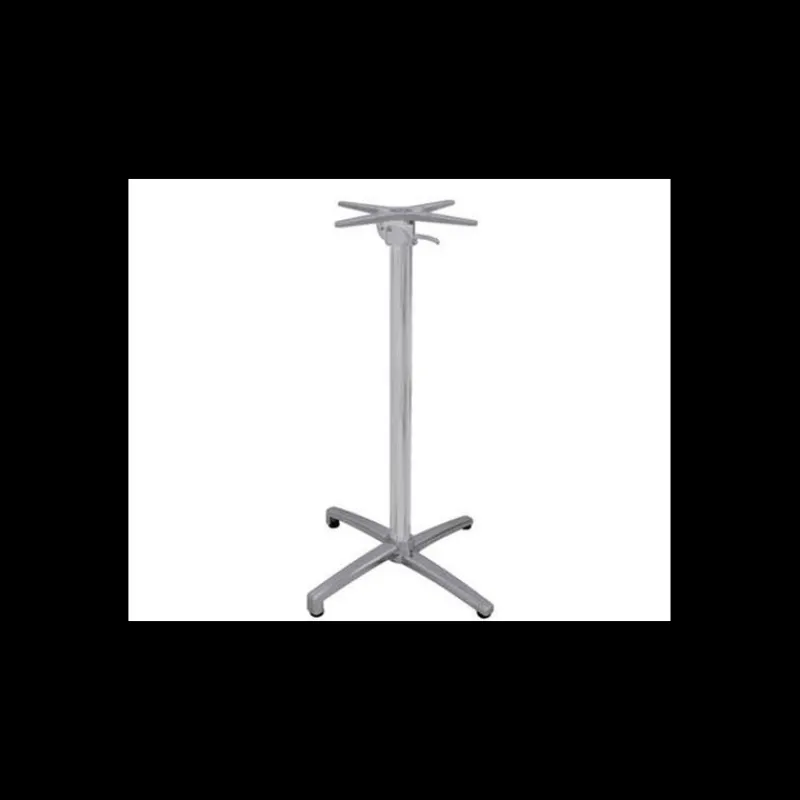 LYROSE Mobilier Terrasse Restaurant|Mobilier Restaurant|Pied de Mange-Debout en Métal Epoxy Grise Koné