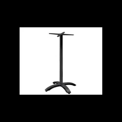 LYROSE Mobilier Terrasse Restaurant|Mobilier Restaurant|Pied de Mange-Debout en Métal Noir Athena