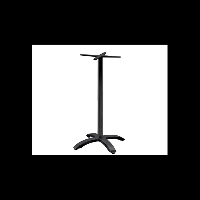 LYROSE Mobilier Terrasse Restaurant|Mobilier Restaurant|Pied de Mange-Debout en Métal Noir Athena