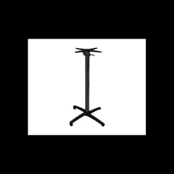 LYROSE Mobilier Terrasse Restaurant|Mobilier Restaurant|Pied de Mange-Debout en Métal Epoxy Noire Koné