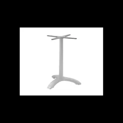 LYROSE Mobilier Terrasse Restaurant|Mobilier Restaurant|Pied de Table Base 3 Branches en Métal Gris Aluminium Athena