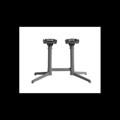 GROSFILLEX Mobilier Terrasse Restaurant|Mobilier Restaurant|Pied de Table Double Anthracite X 2.0