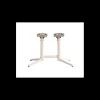 GROSFILLEX Mobilier Terrasse Restaurant|Mobilier Restaurant|Pied de Table Double Havane X 2.0