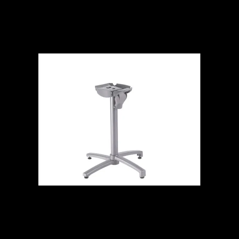 GROSFILLEX Mobilier Terrasse Restaurant|Mobilier Restaurant|Pied de Table en Aluminium Gris X-One