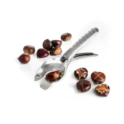 IBILI Pilon Et Casse-noix|Pince à Châtaigne en Inox