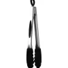 MASTRAD Pince De Cuisine|Pince de Cuisine en Inox 26 cm Noir