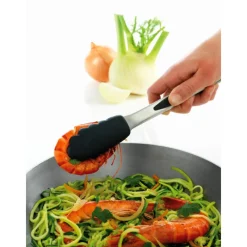 MASTRAD Pince De Cuisine|Pince de Cuisine Inox et Silicone 26 cm Vert