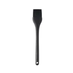 MASTRAD Ustensiles Pâtisserie|Pinceau Cuisine en Silicone Noir 28 cm