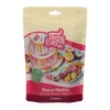 FUNCAKES Décoration Comestible|Pistoles Deco Melts Vert 250g