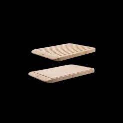 PEBBLY Planches À Découper|Planche à Découper 2-en-1 Réversible 34 x 23,5 cm