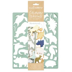 SCRAPCOOKING Emporte Pièce - Découpoir Pâtisserie|Plaque Multi-découpoirs Animaux