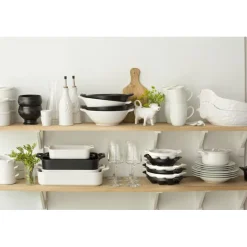 REVOL Plat De Cuisson|Plat à Escargots Blanc 6 trous Belle Cuisine