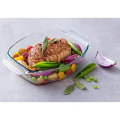 PYREX Plat De Cuisson|Plat à Four en Verre Ovale 35 x 24 cm 2,8 L Irrésistible