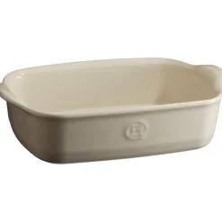 EMILE HENRY Plat De Cuisson|Plat à Four Individuel en Céramique Argile 22 x 14,5 cm