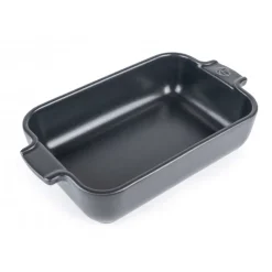 PEUGEOT Plat De Cuisson|Plat à Four Rectangulaire en Céramique Appolia 22 cm Ardoise
