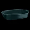 EMILE HENRY Plat De Cuisson|Plat à Four Rectangulaire en Céramique 29 x 19 cm Belle-Île