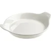 REVOL Servir, Présenter|Plat De Cuisson|Plat à Oeuf Porcelaine Rond Ø 15 cm French Classique