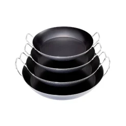 DE BUYER Plats À Paëlla|Plat à Paella Tôle Bleue Ø 60 cm Outdoor