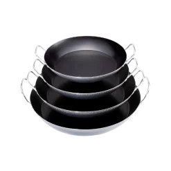 DE BUYER Plats À Paëlla|Plat à Paella Tôle Bleue Ø 34 cm Outdoor