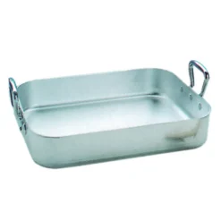 MALLARD FERRIERE Plat De Cuisson|Plat à Rôtir Aluminium 40 x 30 cm x H 6,5 cm