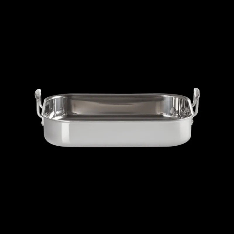 LE CREUSET Plat De Cuisson|Plat à Rôtir Inox 35 cm