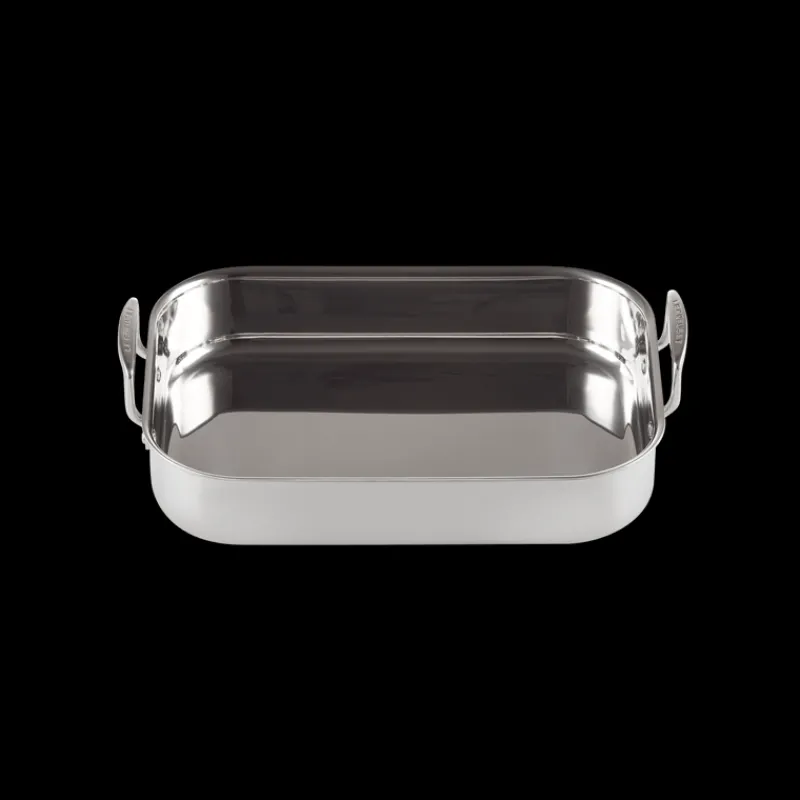 LE CREUSET Plat De Cuisson|Plat à Rôtir Inox 35 cm