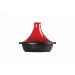 LE CREUSET Tajines|Plat à Tajine en Fonte 27 cm Cerise