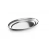IBILI Servir, Présenter|Plat Inox Ovale 25 x 17 cm