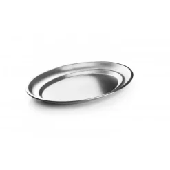 IBILI Servir, Présenter|Plat Inox Ovale 25 x 17 cm