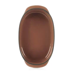 REVOL Plat De Cuisson|Plat Oblong Cannelle 19 x 13 cm Caractère Culinaire