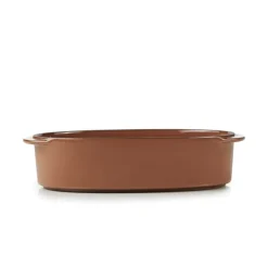 REVOL Plat De Cuisson|Plat Oblong Cannelle 19 x 13 cm Caractère Culinaire