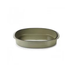 REVOL Plat De Cuisson|Plat Oblong Cardamome 26 x 18,5 cm Caractère Culinaire
