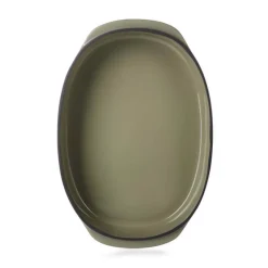 REVOL Plat De Cuisson|Plat Oblong Cardamome 26 x 18,5 cm Caractère Culinaire