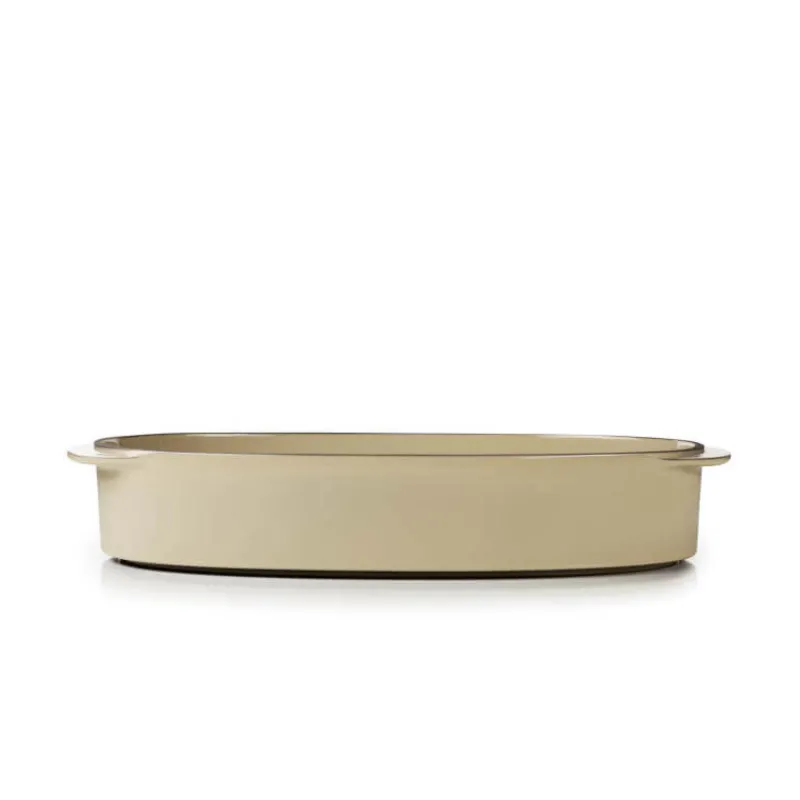 REVOL Plat De Cuisson|Plat Oblong Muscade 34 x 25 cm Caractère Culinaire