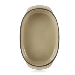 REVOL Plat De Cuisson|Plat Oblong Muscade 19 x 13 cm Caractère Culinaire