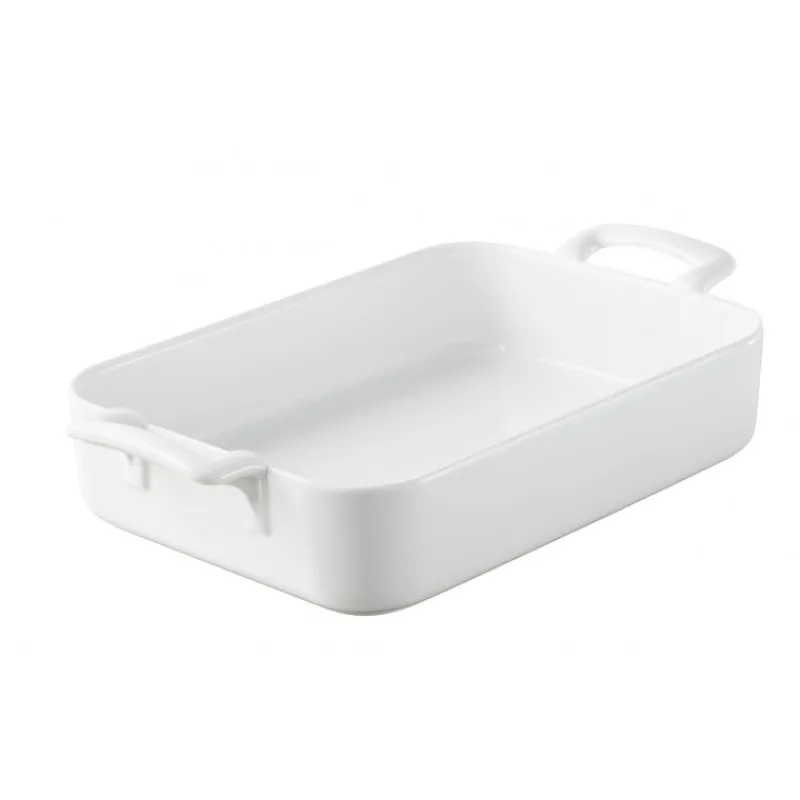 REVOL Plat De Cuisson|Plat Rectangulaire Blanc 19x13 cm Belle Cuisine